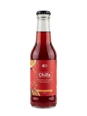 Chillx - газований напій з CBG та чаєм Фен Хуан Дань Цун chillx-cbg-tea-drink фото